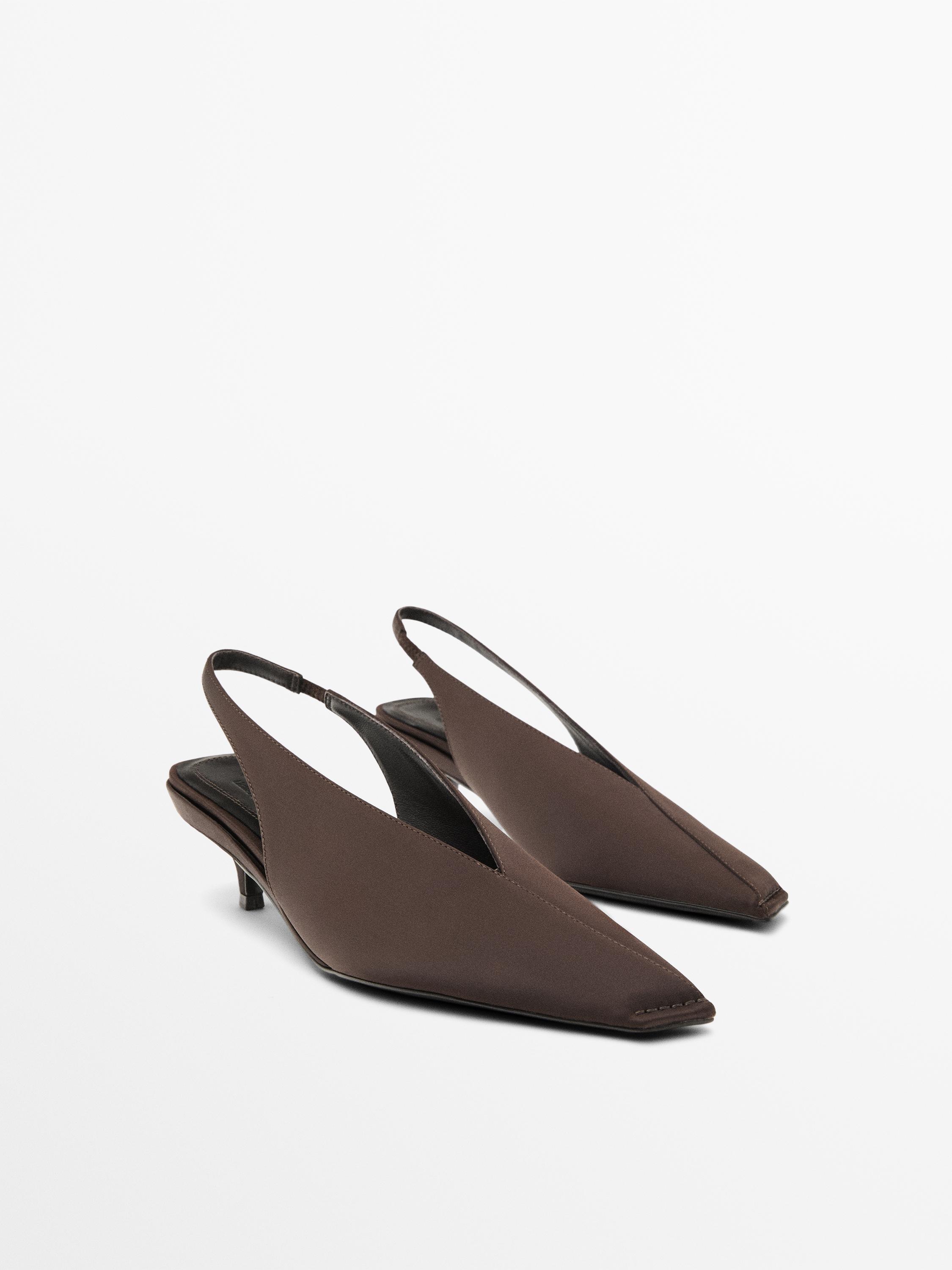 Heeled slingback shoes - LIMITED